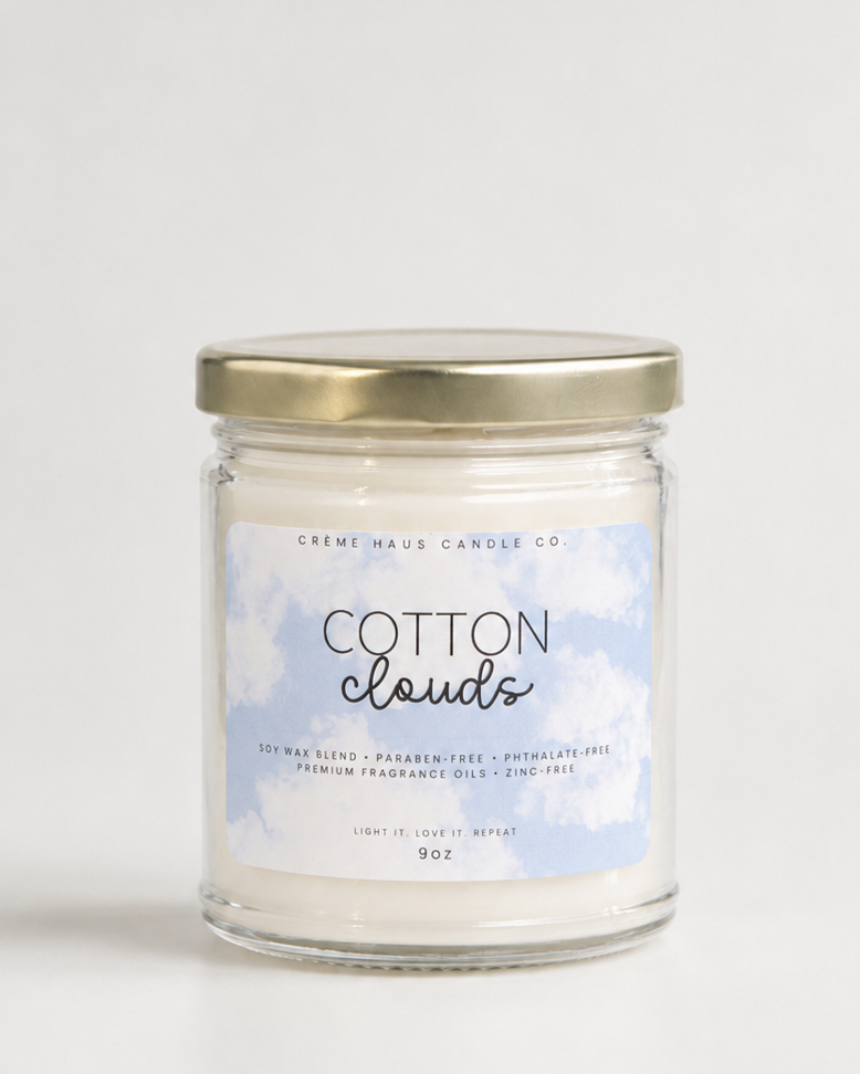 Cotton Clouds 9oz Candle