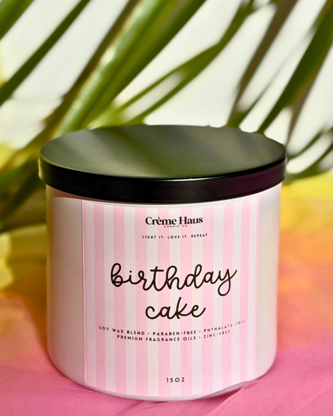 Birthday Cake 3-Wick Candle