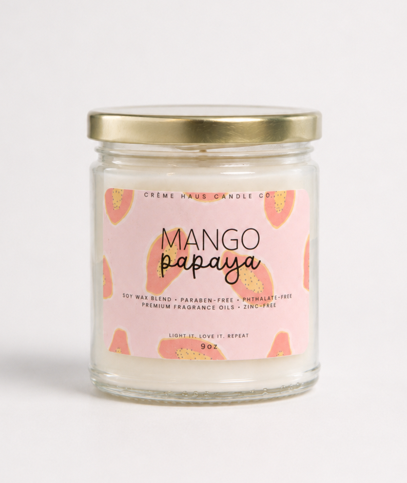 Mango Papaya 9oz Candle