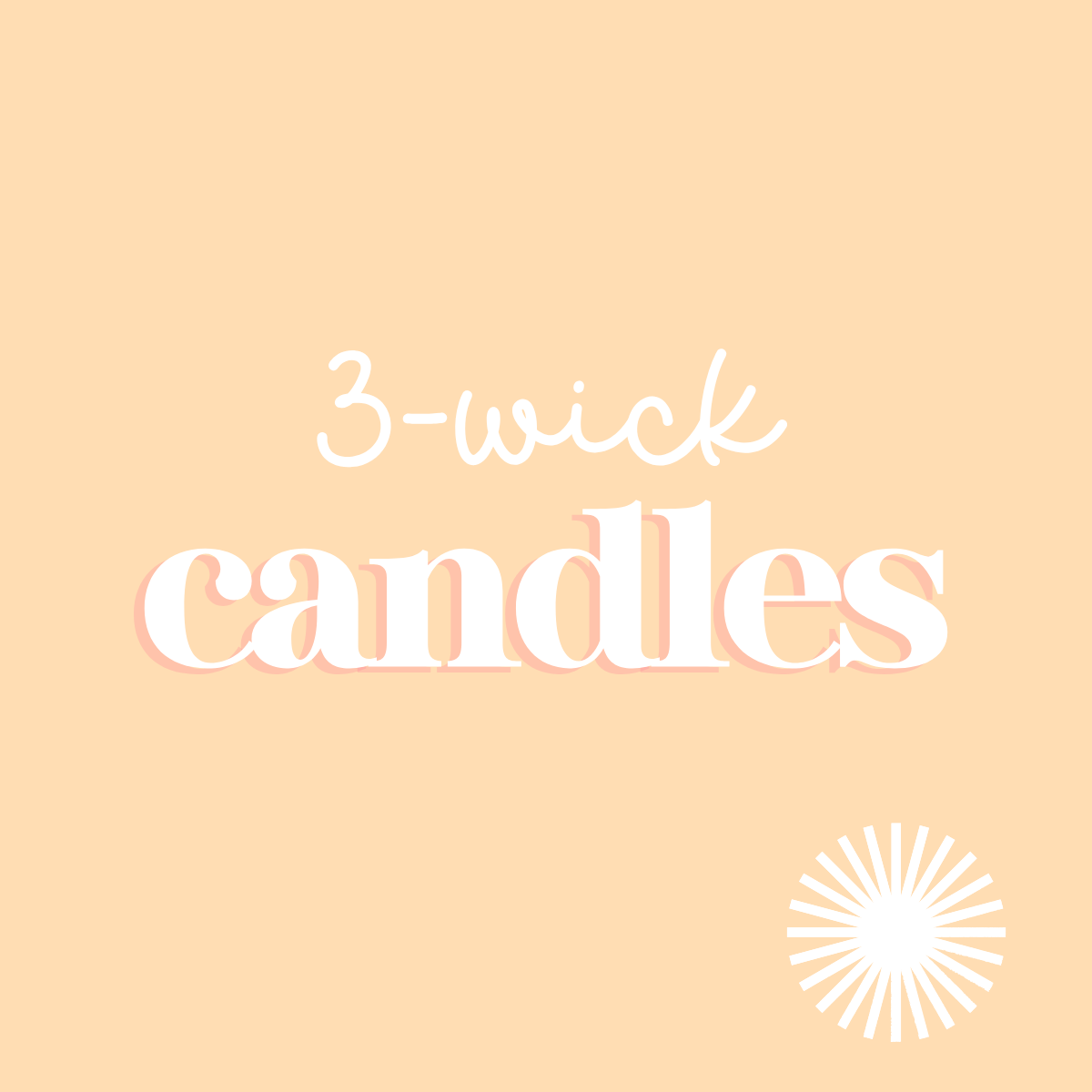 3-Wick Candles