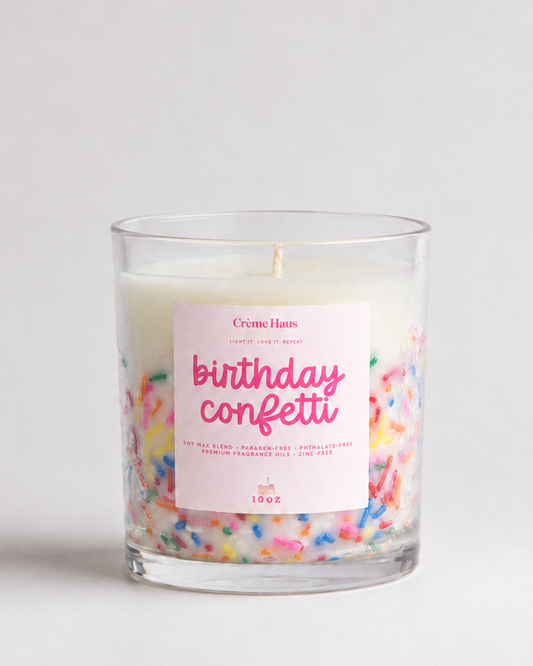 Birthday Confetti 10oz candle