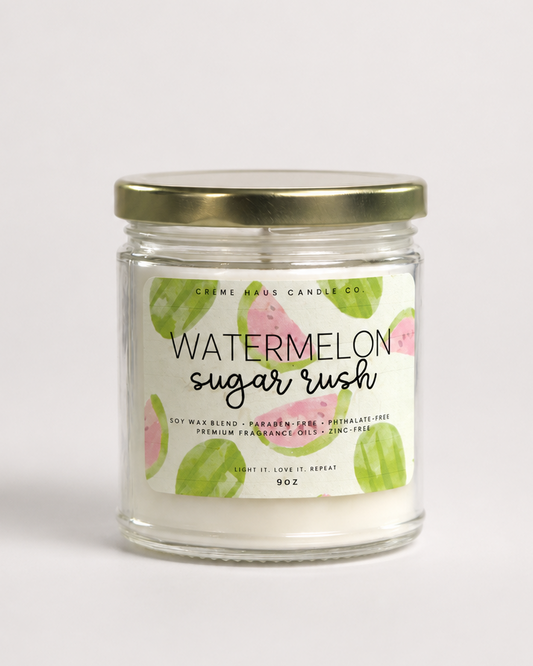 Watermelon Sugar Rush 9oz Candle