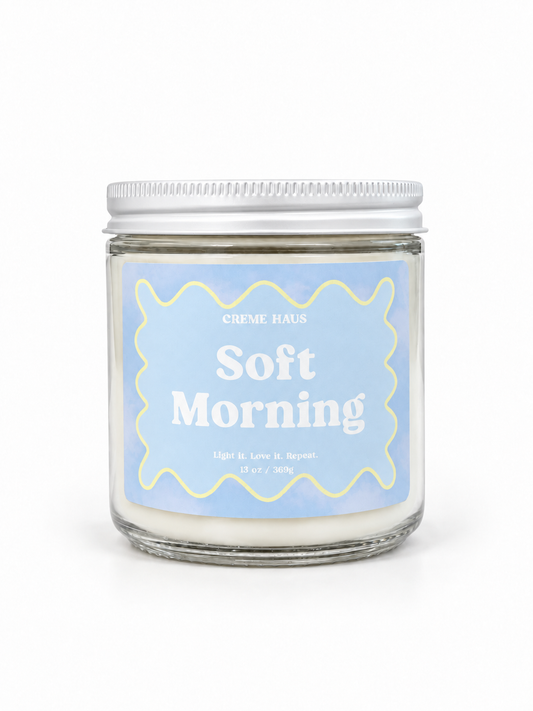 Soft Morning Large Candle