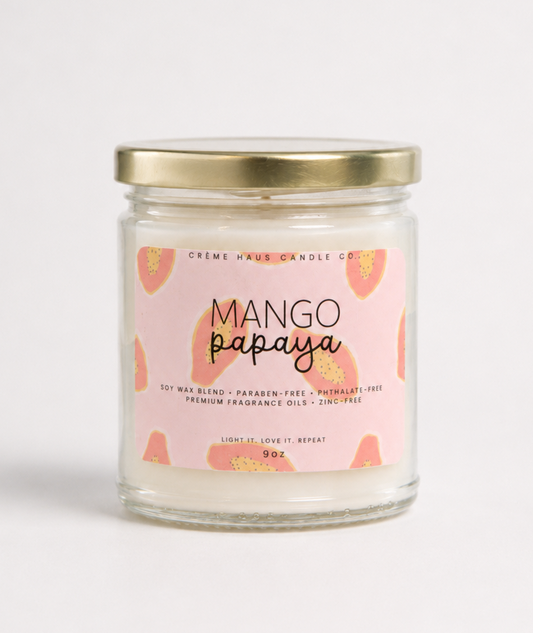 Mango Papaya 9oz Candle