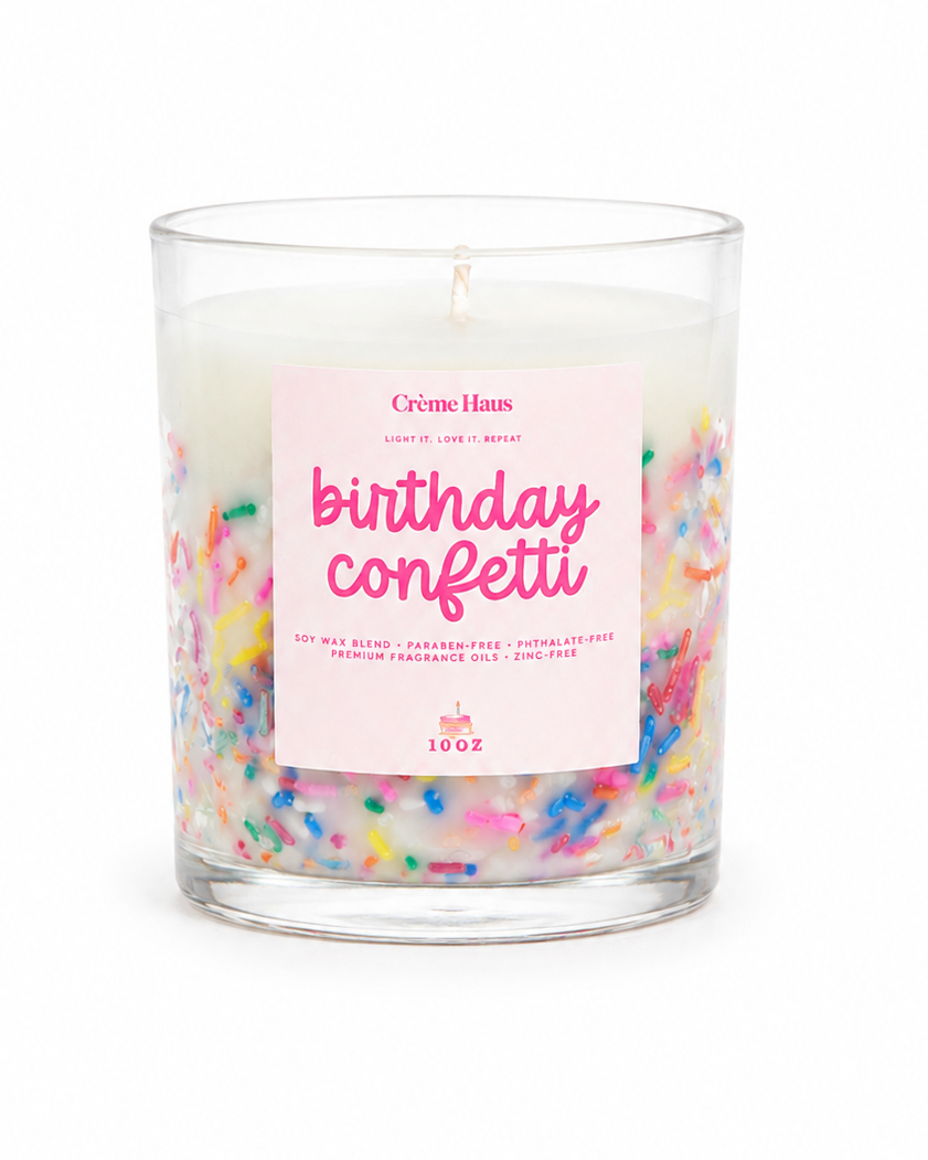 Birthday Confetti 10oz candle