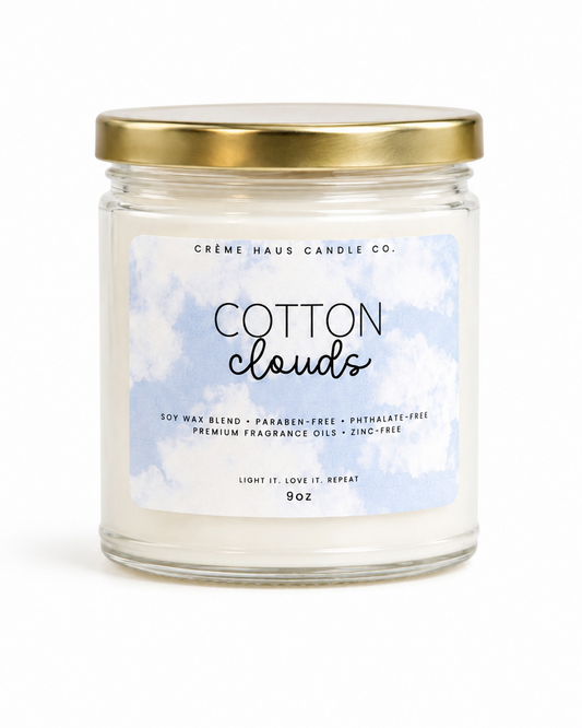 Cotton Clouds 9oz Candle